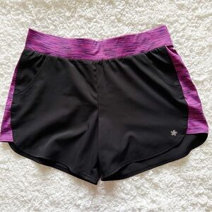 Tek Gear Dry Tek Shorts, Pink and Black, Large Running Tennis Athleisure